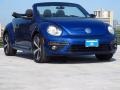 2013 Reef Blue Metallic Volkswagen Beetle Turbo Convertible  photo #1