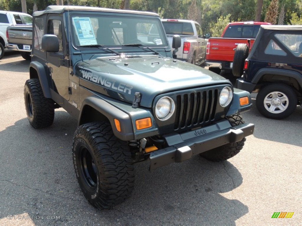 Moss Green Pearlcoat Jeep Wrangler