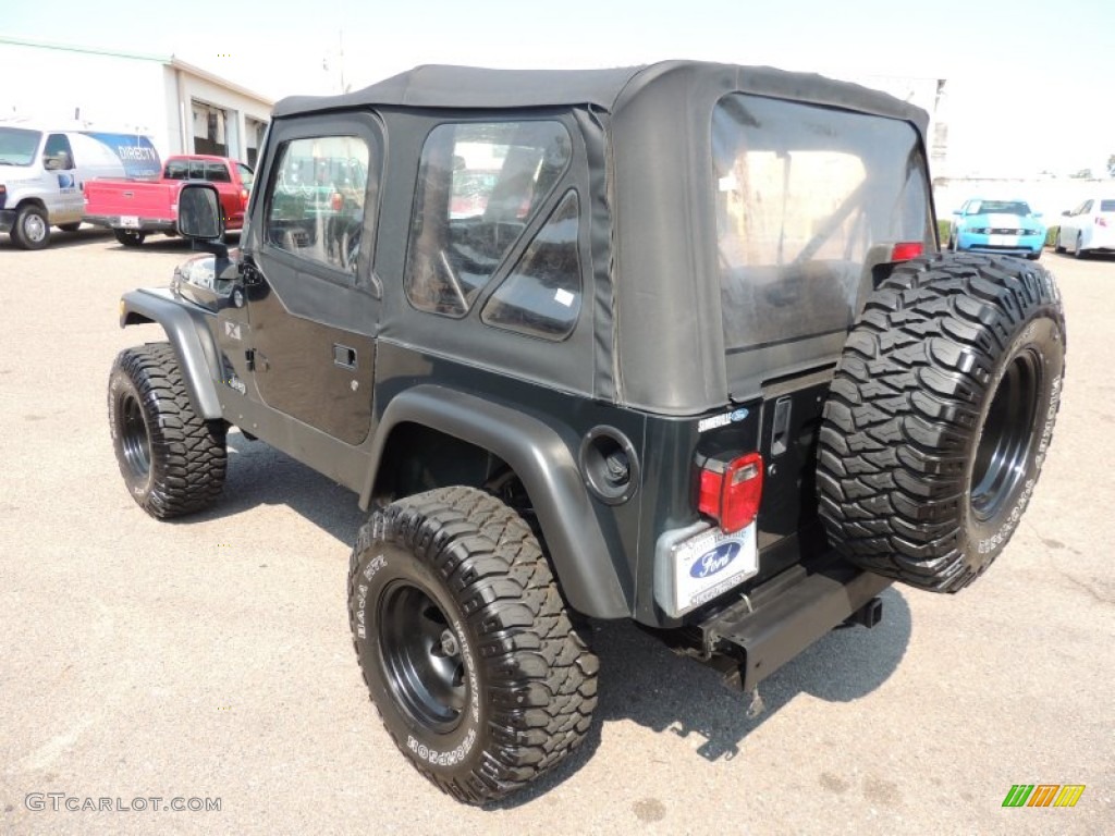 2005 Wrangler X 4x4 - Moss Green Pearlcoat / Dark Slate Gray photo #10