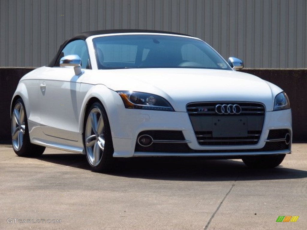 Ibis White 2014 Audi TT S 2.0T quattro Roadster Exterior Photo #85734805