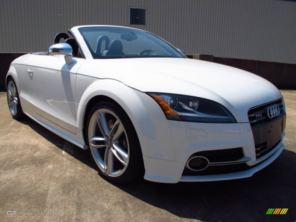 Ibis White 2014 Audi TT S 2.0T quattro Roadster Exterior Photo #85734934