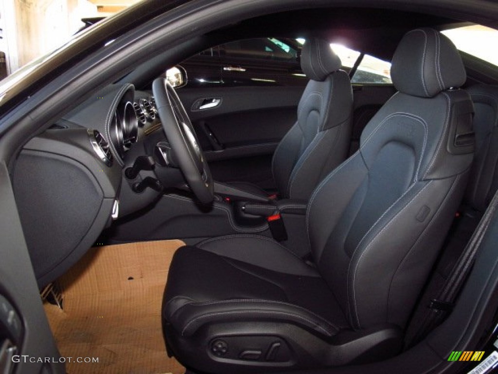 Black Interior 2014 Audi TT S 2.0T quattro Coupe Photo #85735465