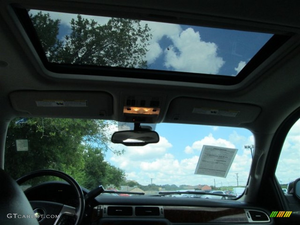 2009 Tahoe LTZ - Dark Cherry Metallic / Ebony photo #14