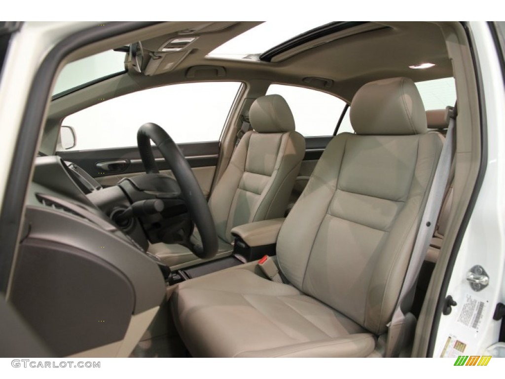 Gray Interior 2011 Honda Civic EX-L Sedan Photo #85735732