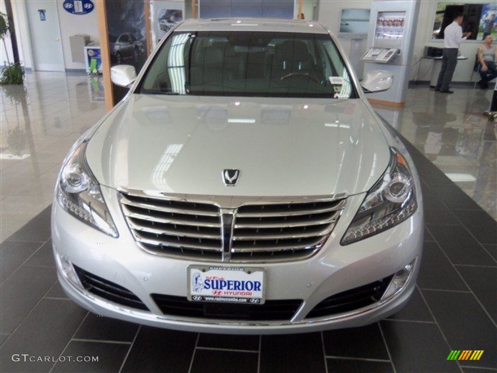 2014 Equus Signature - Platinum Metallic / Jet Black photo #2