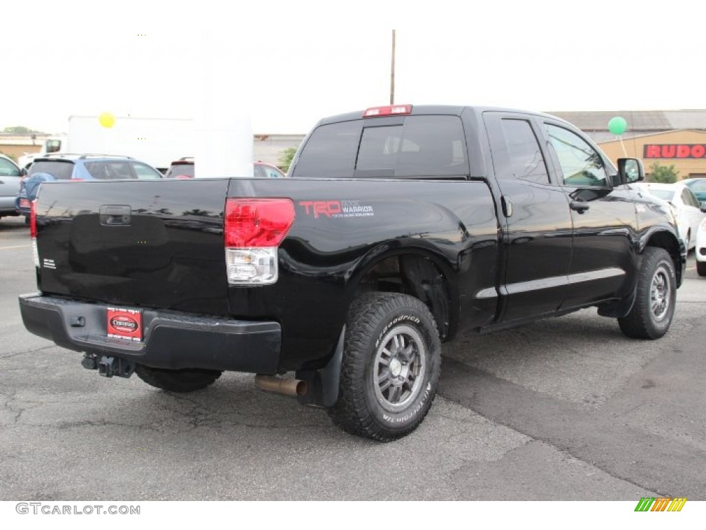2010 Tundra TRD Rock Warrior Double Cab 4x4 - Black / Black photo #4