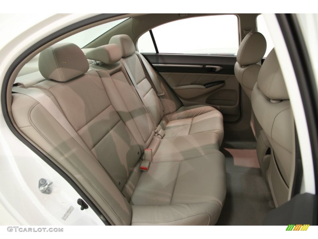 2011 Honda Civic EX-L Sedan Rear Seat Photo #85735960