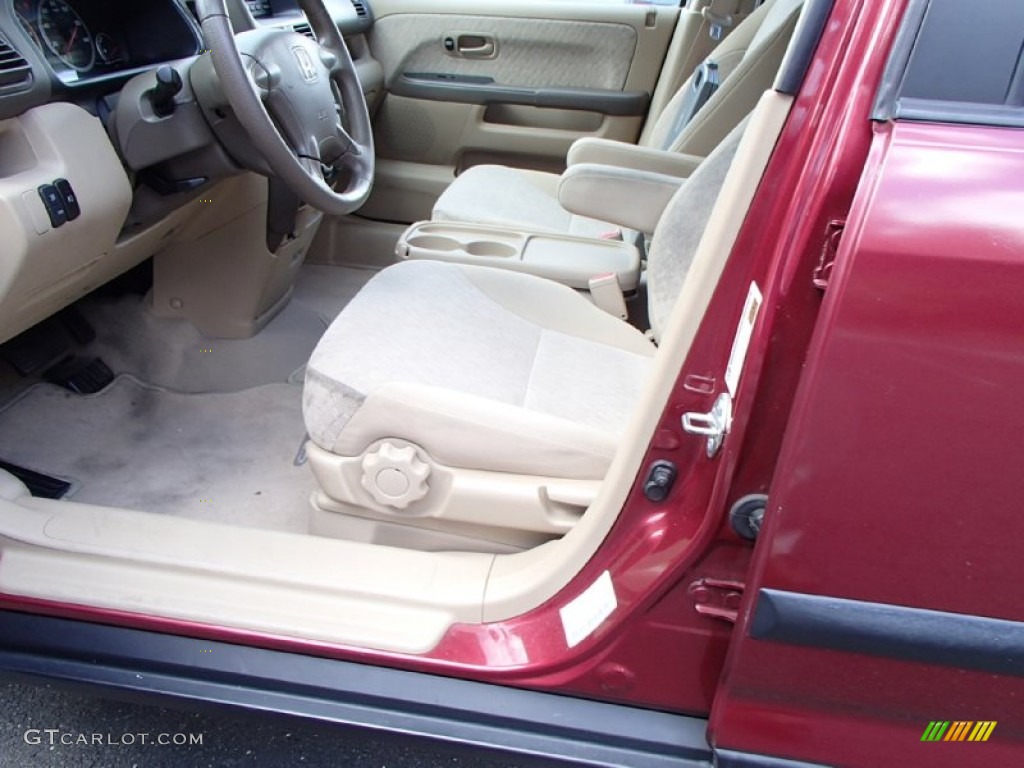 2006 CR-V LX 4WD - Redondo Red Pearl / Ivory photo #7