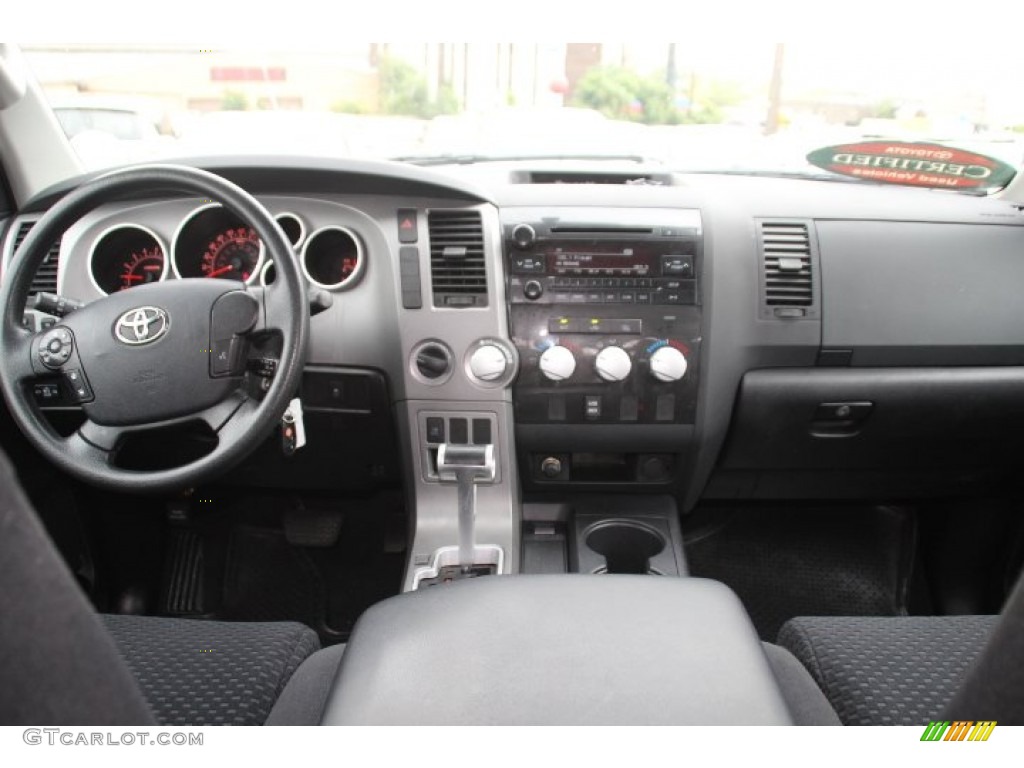 2010 Tundra TRD Rock Warrior Double Cab 4x4 - Black / Black photo #10