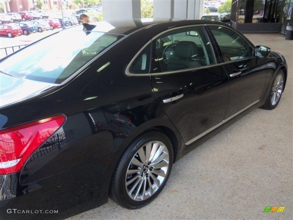 2014 Equus Signature - Caspian Black / Jet Black photo #4