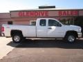 Summit White - Silverado 2500HD Work Truck Extended Cab 4x4 Photo No. 3