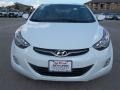 2013 Shimmering White Hyundai Elantra GLS  photo #3