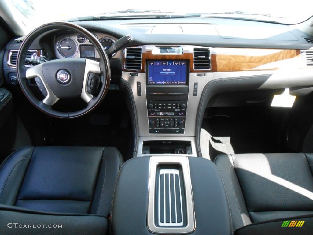 2014 Cadillac Escalade ESV Platinum AWD Ebony/Ebony Dashboard Photo #85736764