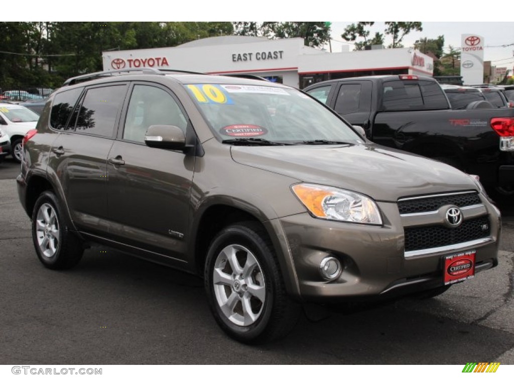 2010 RAV4 Limited V6 4WD - Pyrite Metallic / Sand Beige photo #1