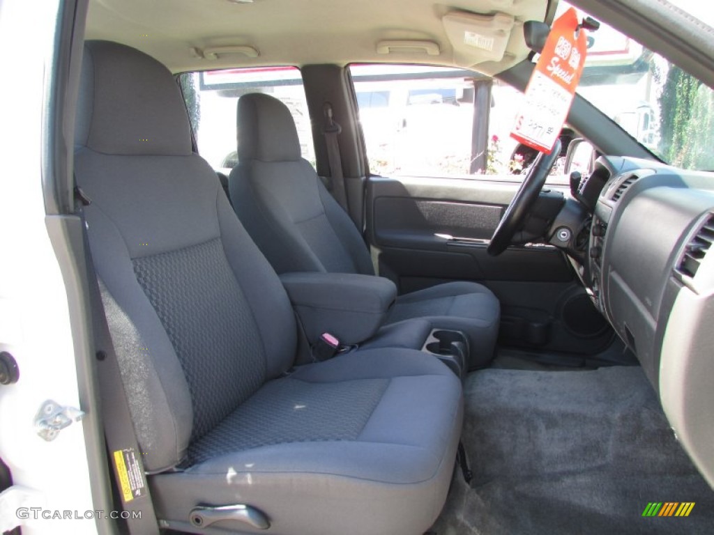 2006 Colorado LT Crew Cab - Summit White / Very Dark Pewter photo #34