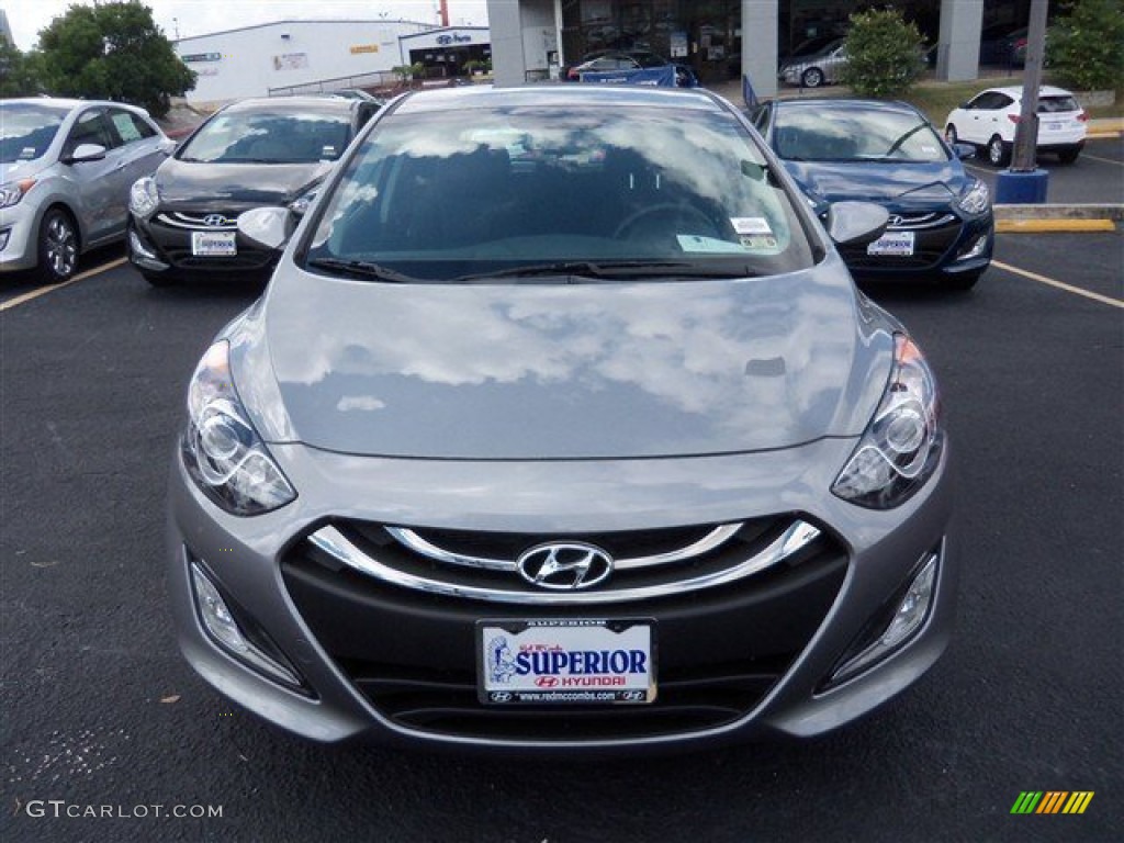 2013 Elantra GT - Titanium Gray Metallic / Black photo #2