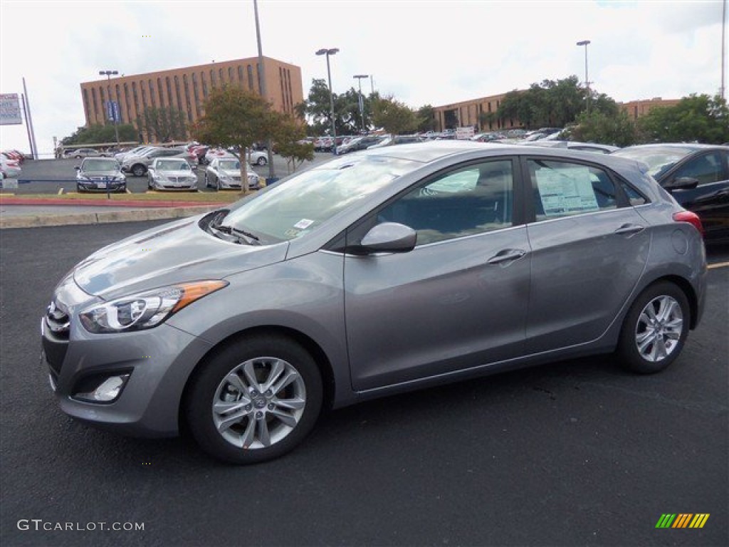 2013 Elantra GT - Titanium Gray Metallic / Black photo #3