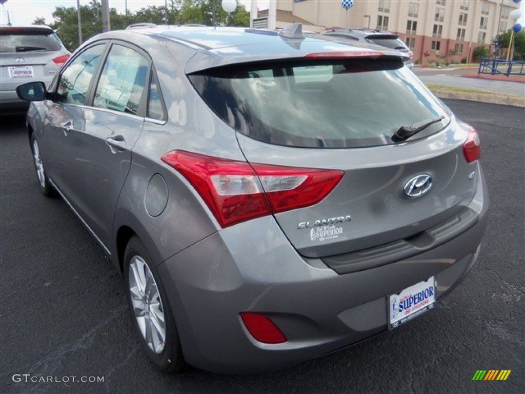 2013 Elantra GT - Titanium Gray Metallic / Black photo #4