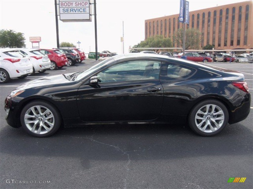2013 Genesis Coupe 3.8 Grand Touring - Becketts Black / Tan Leather photo #3