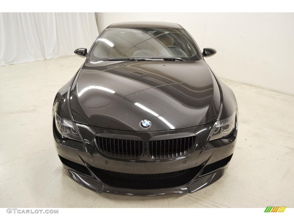 2006 M6 Coupe - Black Sapphire Metallic / Portland Brown photo #4