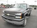 Dark Gray Metallic - Silverado 2500HD Work Truck Regular Cab 4x4 Photo No. 3