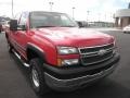 2005 Victory Red Chevrolet Silverado 2500HD LS Crew Cab 4x4  photo #2