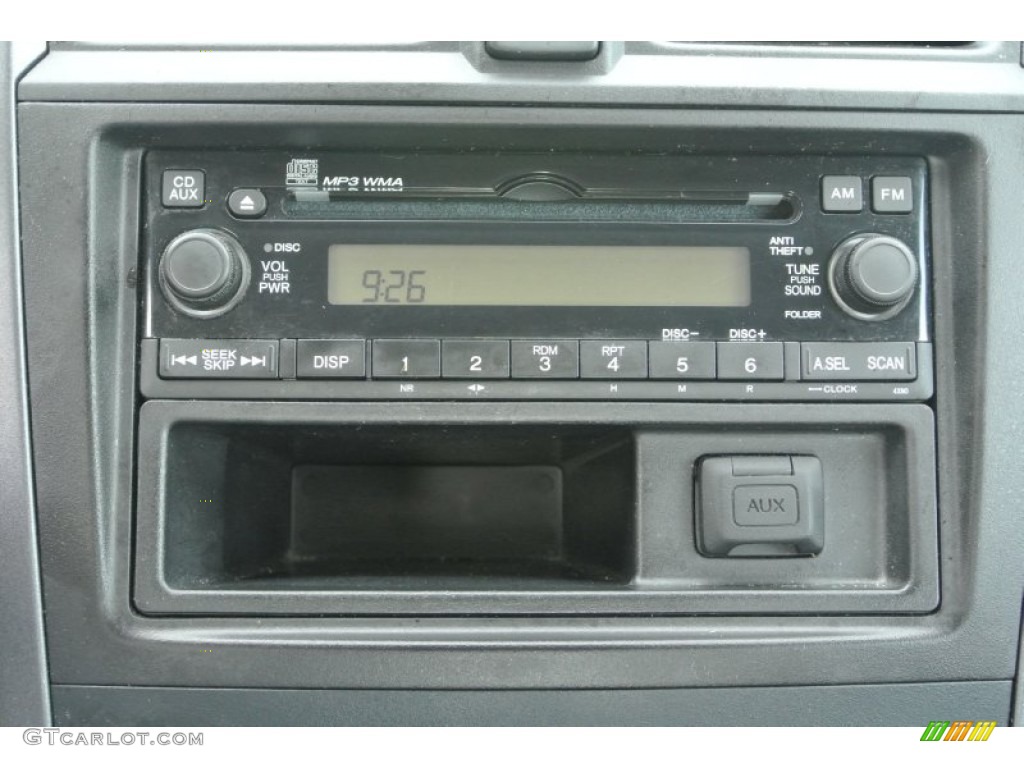 2007 Honda CR-V LX Audio System Photos