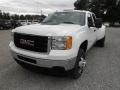 Summit White 2014 GMC Sierra 3500HD Crew Cab 4x4 Dually Exterior