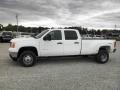 Summit White 2014 GMC Sierra 3500HD Crew Cab 4x4 Dually Exterior