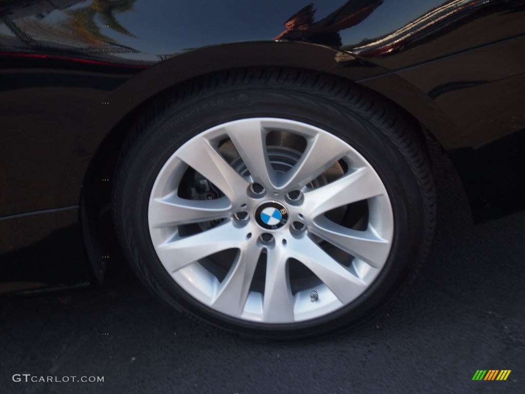 2011 3 Series 328i Coupe - Jet Black / Black photo #11