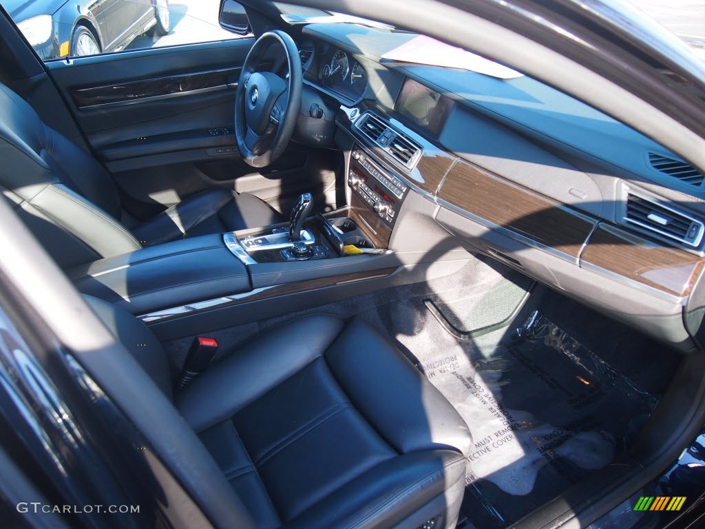 2011 7 Series 750Li Sedan - Carbon Black Metallic / Black photo #3