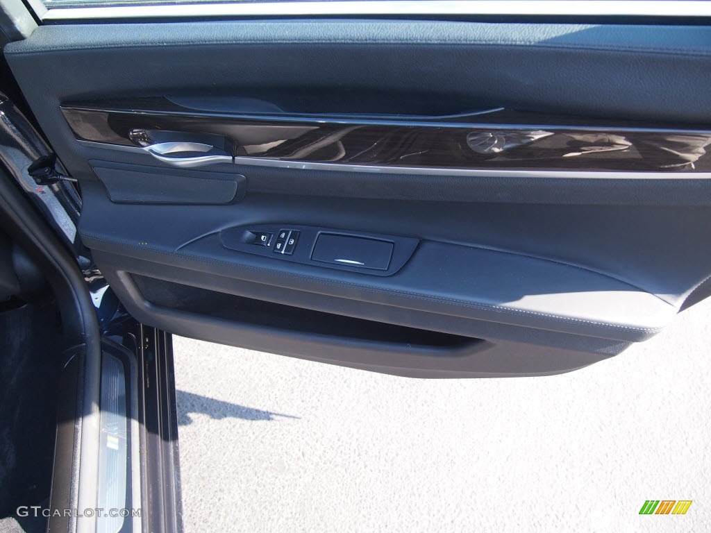 2011 7 Series 750Li Sedan - Carbon Black Metallic / Black photo #6