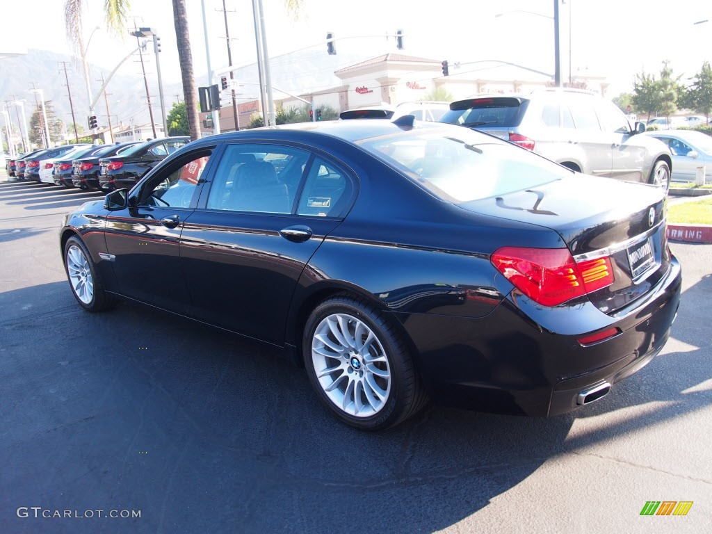 2011 7 Series 750Li Sedan - Carbon Black Metallic / Black photo #10
