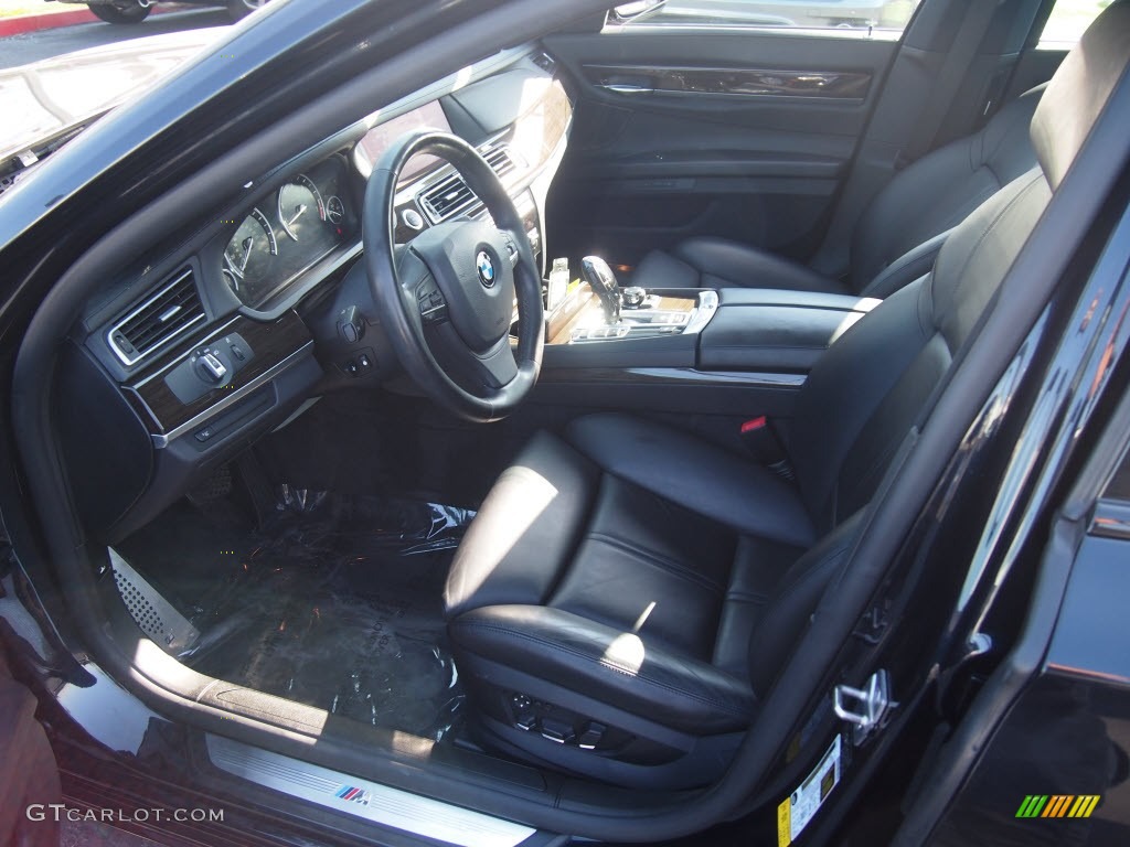 2011 7 Series 750Li Sedan - Carbon Black Metallic / Black photo #15