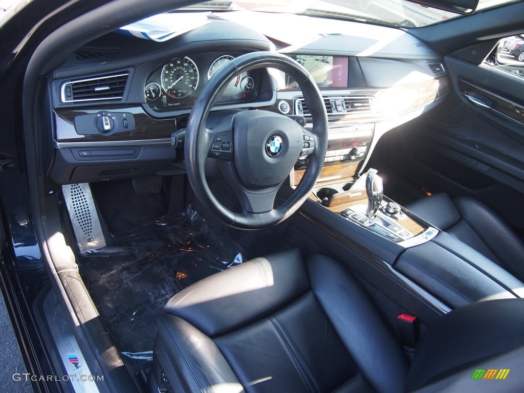 2011 7 Series 750Li Sedan - Carbon Black Metallic / Black photo #16