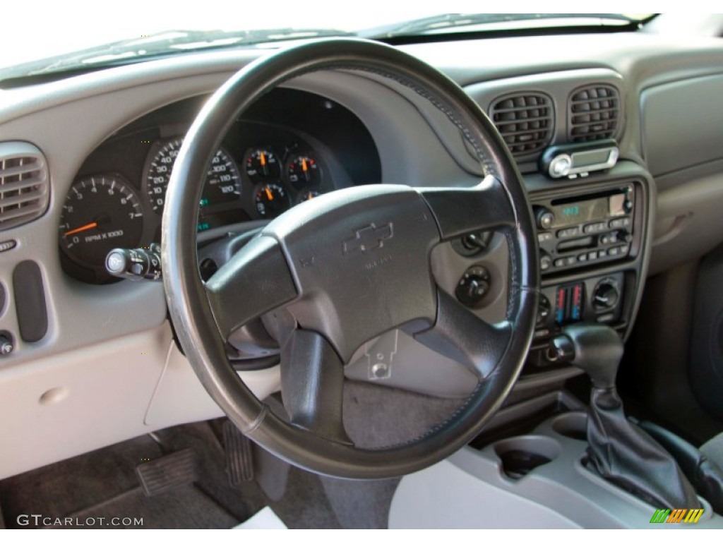 2002 TrailBlazer LS 4x4 - Light Pewter Metallic / Light Pewter photo #4