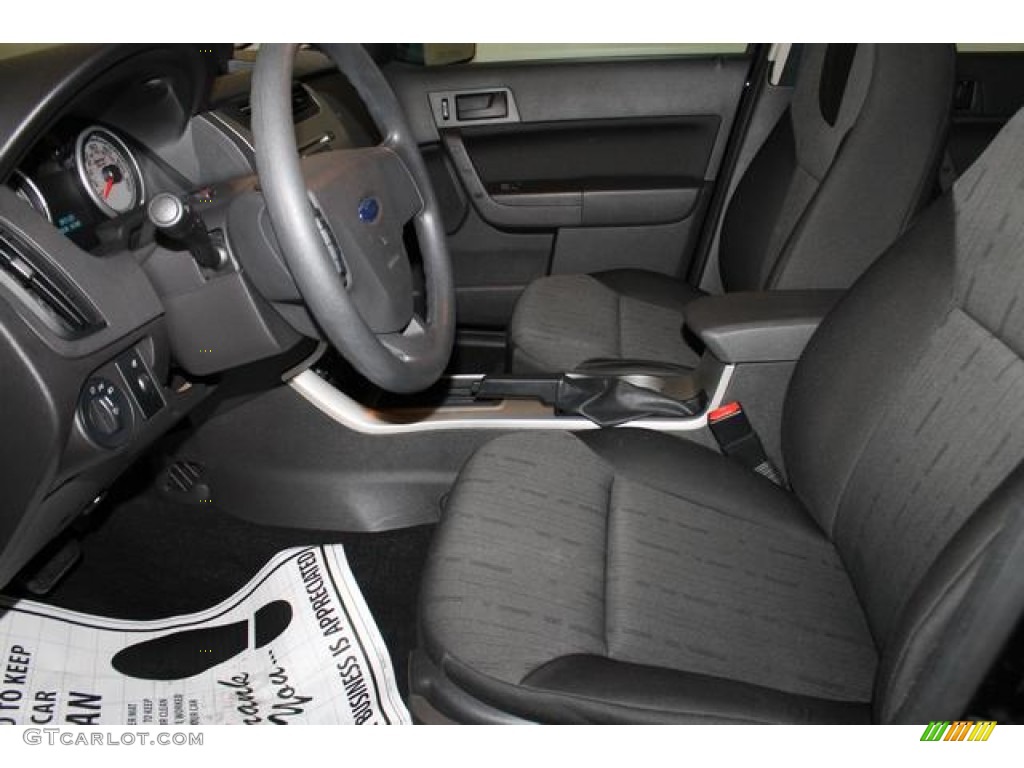 2009 Focus SE Sedan - Ebony Black / Charcoal Black photo #21
