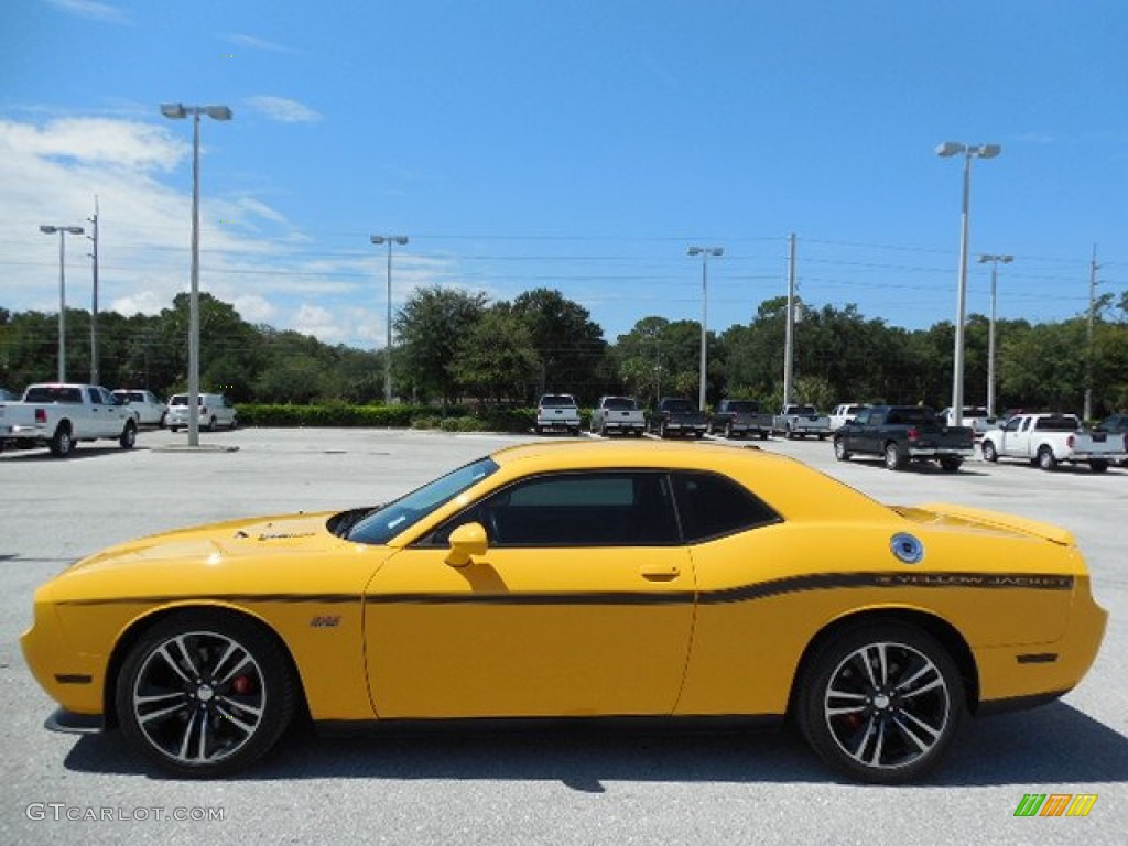Stinger Yellow 2012 Dodge Challenger SRT8 Yellow Jacket Exterior Photo #85745010