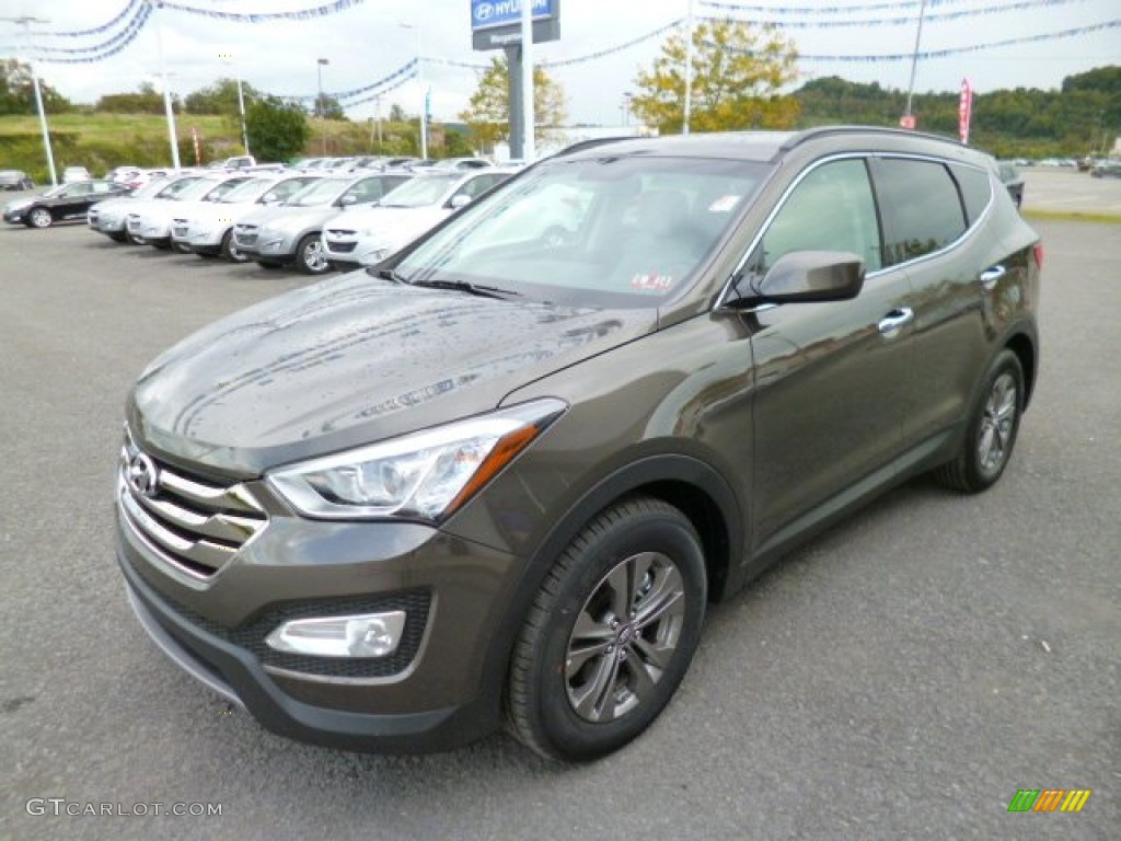 2013 Santa Fe Sport AWD - Cabo Bronze / Beige photo #3