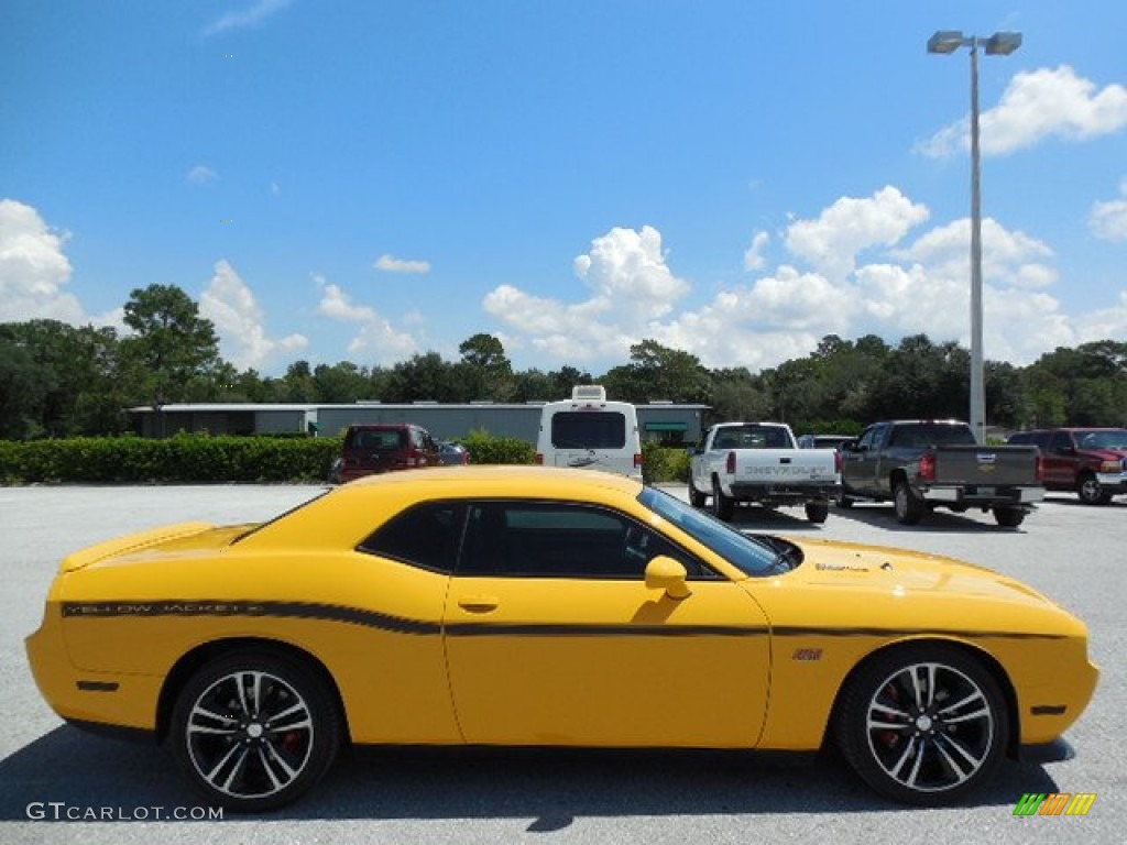 Stinger Yellow 2012 Dodge Challenger SRT8 Yellow Jacket Exterior Photo #85745175