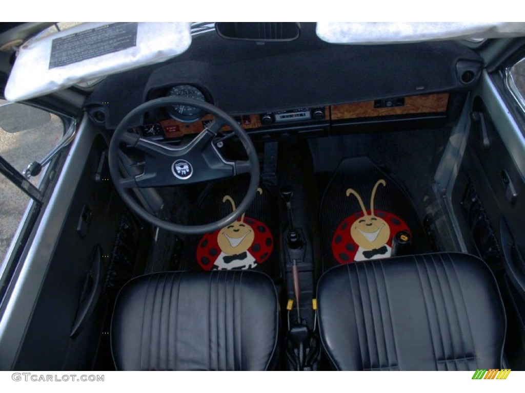 1979 Beetle Convertible - Diamond Silver Metallic / Black photo #9