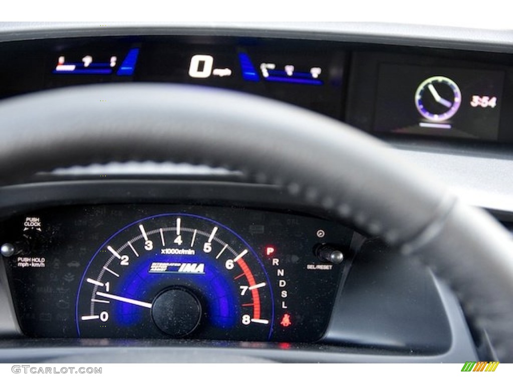 2013 Honda Civic Hybrid-L Sedan Gauges Photo #85745406