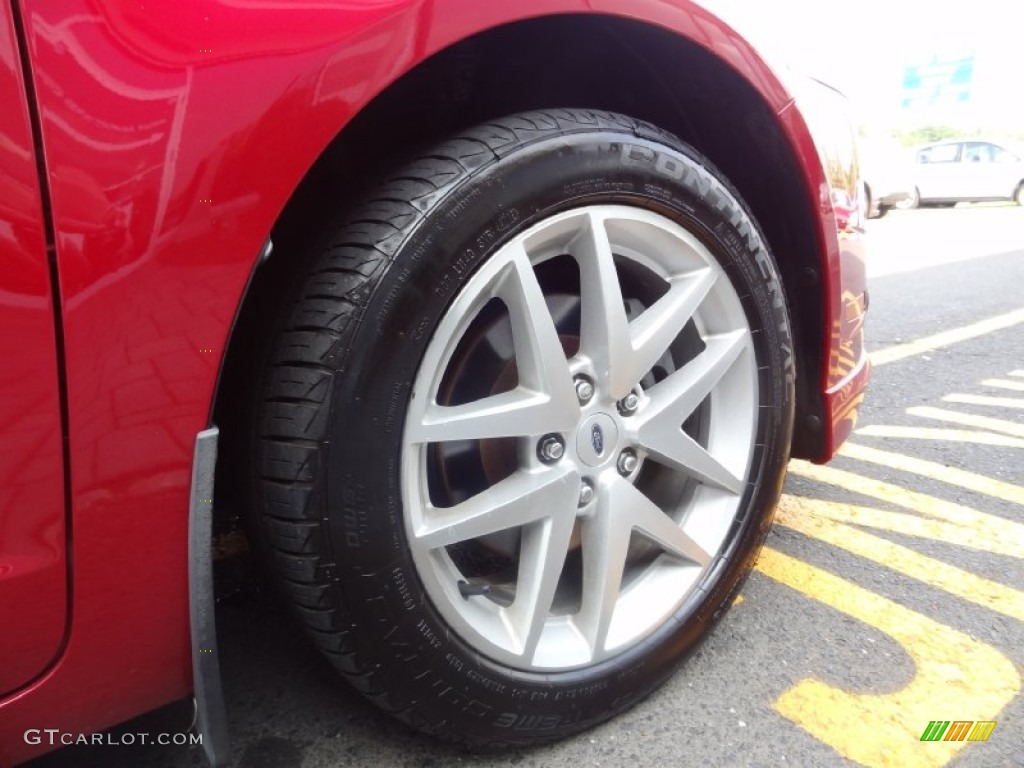 2010 Fusion SEL - Red Candy Metallic / Charcoal Black photo #28