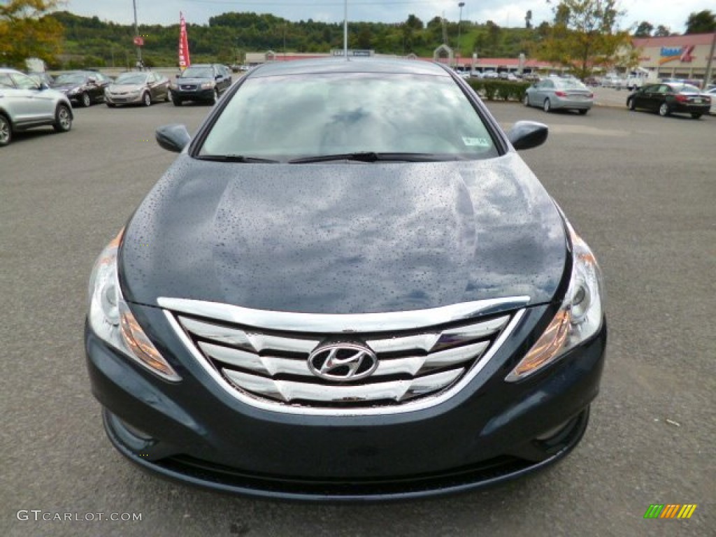 2013 Sonata SE - Pacific Blue Pearl / Gray photo #2