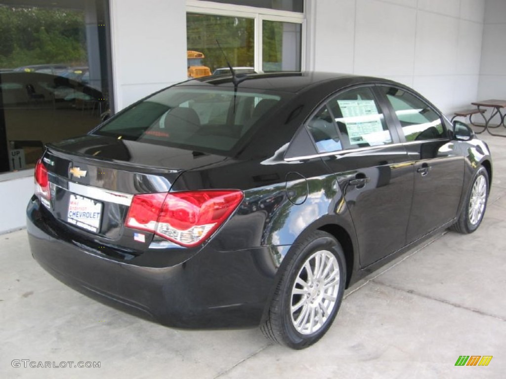 2014 Cruze Eco - Black Granite Metallic / Jet Black photo #17