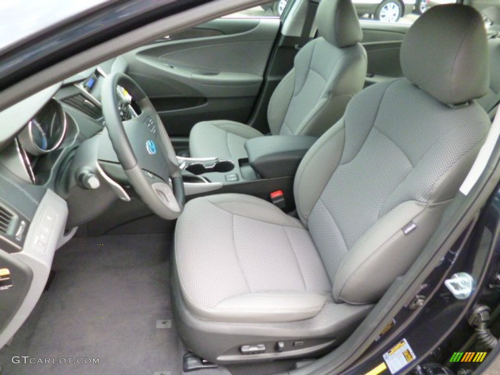 2013 Sonata SE - Pacific Blue Pearl / Gray photo #15