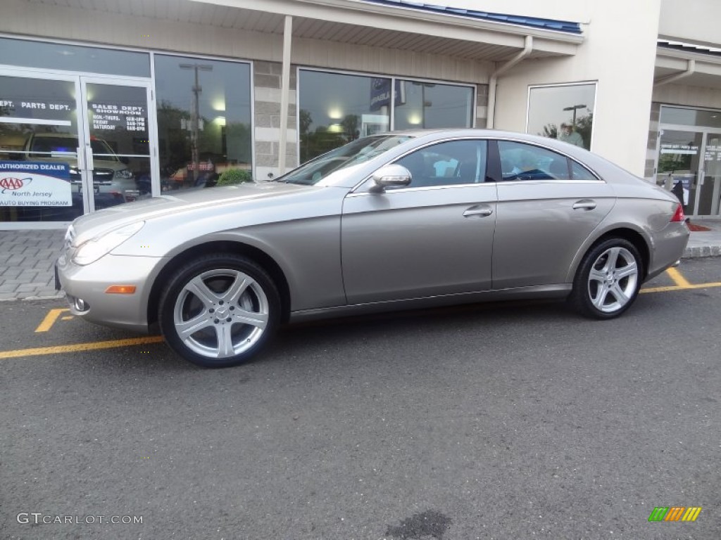 2006 CLS 500 - Indium Grey Metallic / Black photo #2
