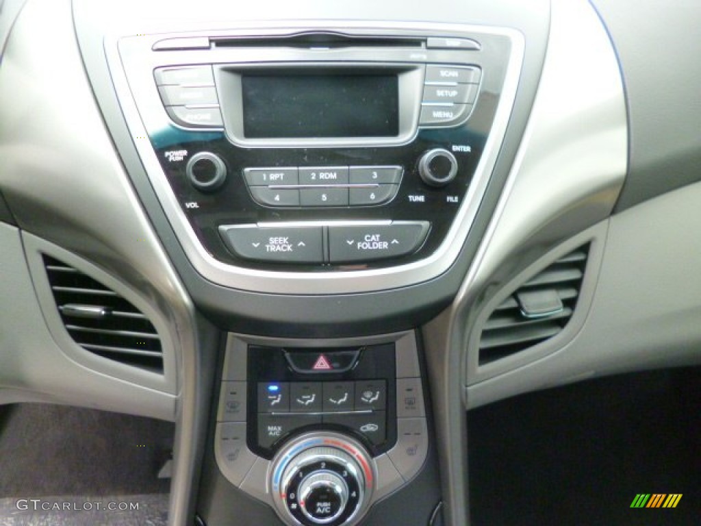 2013 Elantra GLS - Titanium Gray Metallic / Gray photo #19