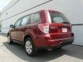 2009 Camellia Red Pearl Subaru Forester 2.5 X  photo #23