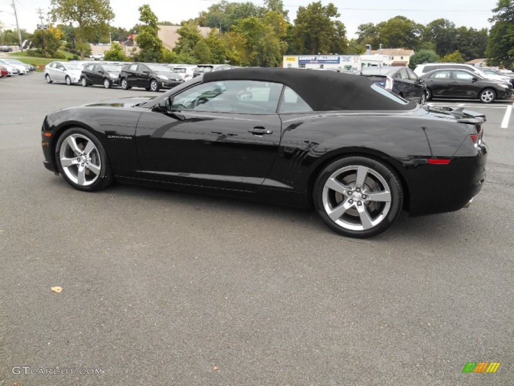 Black 2011 Chevrolet Camaro SS/RS Convertible Exterior Photo #85749129